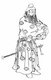 Japan: Takenouchi no Sukune or Takeshiuchi no Sukune (notionally CE84-367), companion and adviser to Empress Jingu and guardian of the child emperor Ojin. Drawing by Kikuchi Yosai (1781-1878)